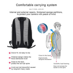 Casual Backpack, Anti-Theft Lightweight Laptop Bag