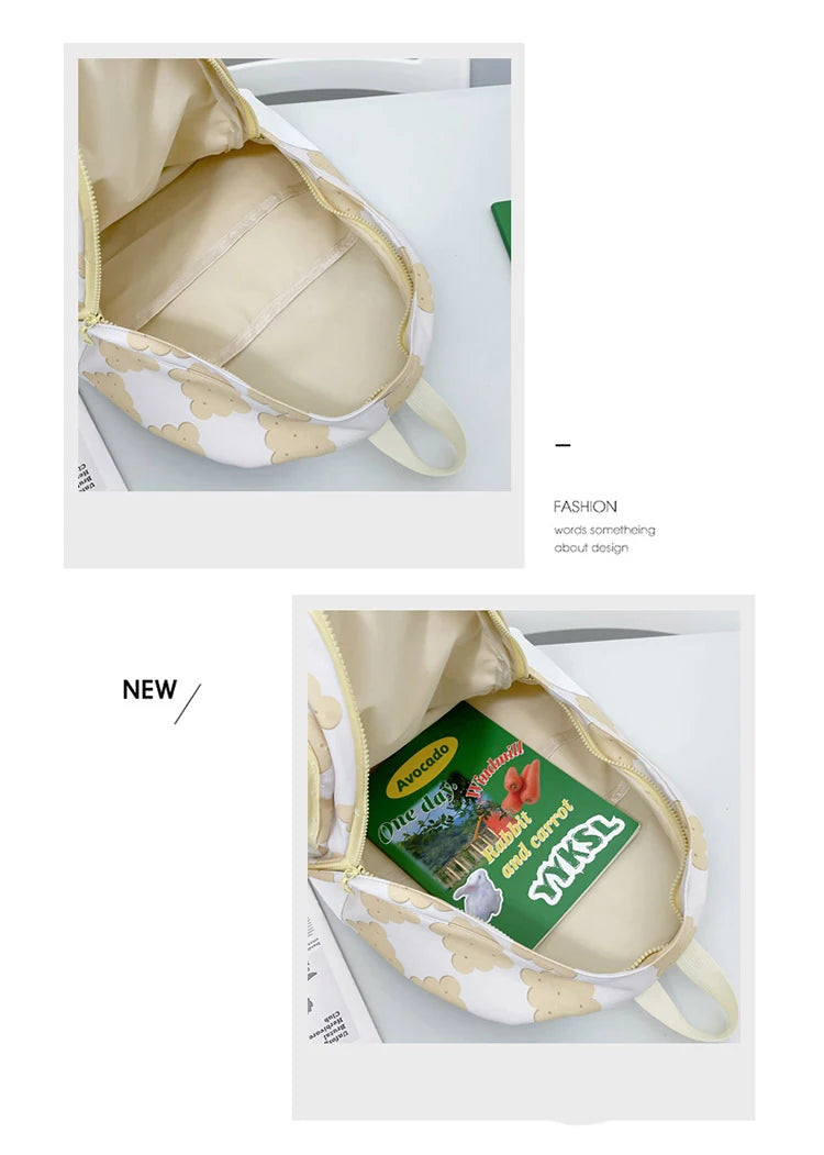 Casual Waterproof Backpack Girl School Bag Travel Laptop Book Bag