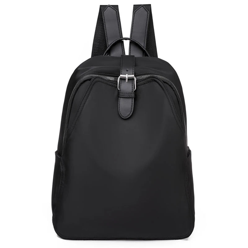 Solid Women's Casual Backpack - Large Capacity Travel Bag
