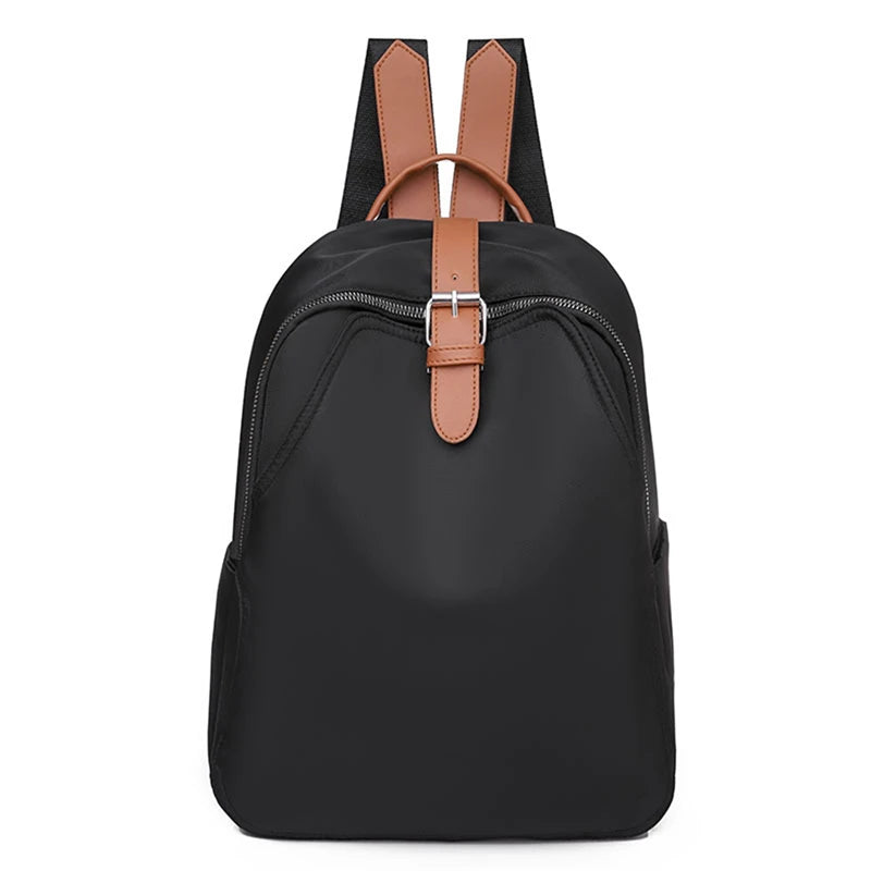 Solid Women's Casual Backpack - Large Capacity Travel Bag