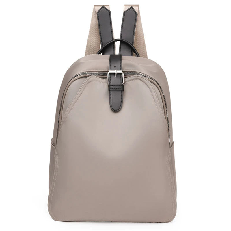 Solid Women's Casual Backpack - Large Capacity Travel Bag