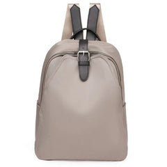 Solid Women's Casual Backpack - Large Capacity Travel Bag