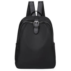 Solid Women's Casual Backpack - Large Capacity Travel Bag