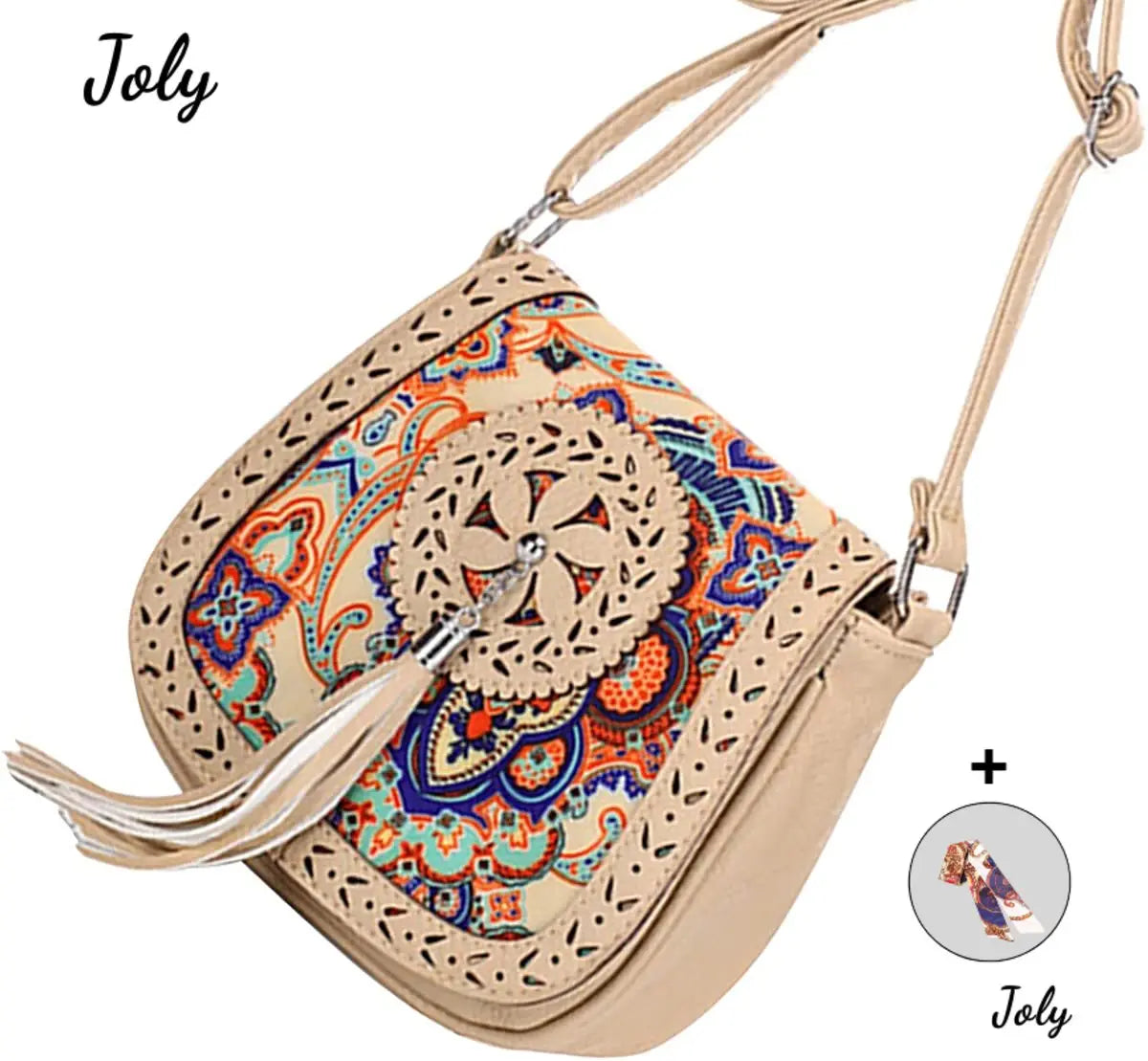 Vintage Ethnic Style Shoulder Bag for Women Girls
