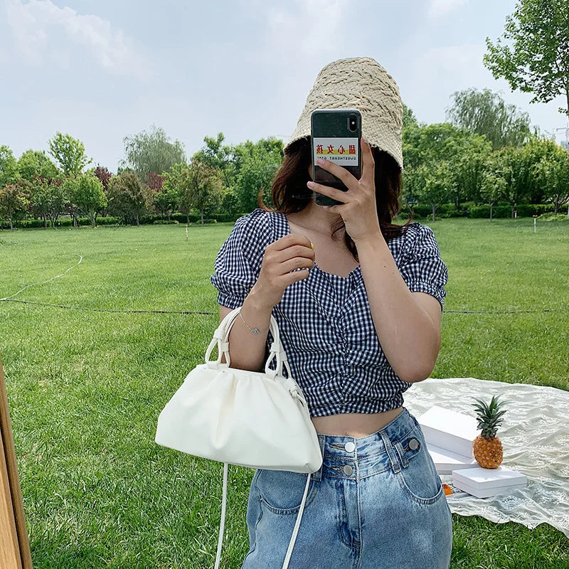 Soft Leather Crossbody Bag for Women