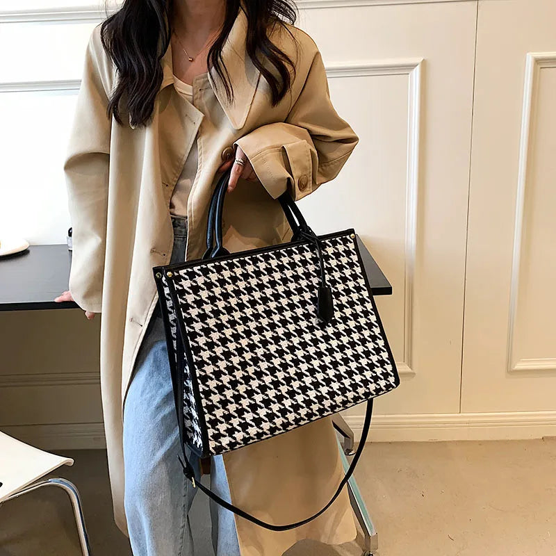 Canvas Women Handbag Tote Shoulder Bag High Ladies Travel Crossbody Bags