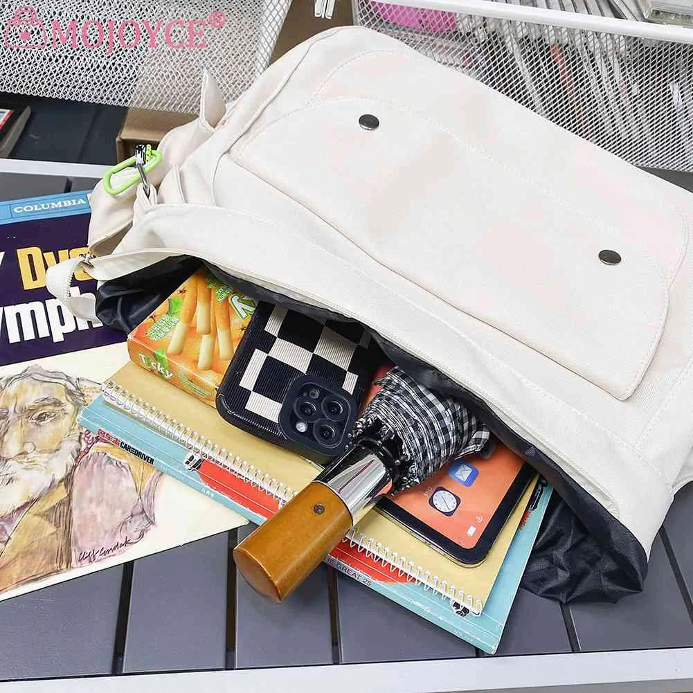 Casual Couple Phone Pouch Nylon Shoulder Bag with Pendant