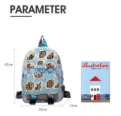 Casual Denim Women Backpack Large Capacity School Bags