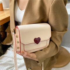 Women's Casual Crossbody Shoulder Bag Soft Leather Small Square Bag