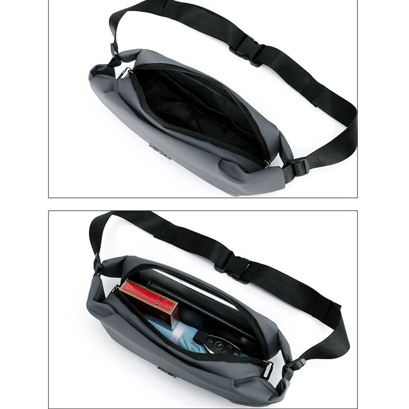 Casual Fanny Pack Banane Sac Chest Bag Waist Bag Men's Women Purse Male Belt