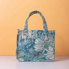 Monet Oil Painting Foldable Fabric Shopping Bag Eco Reusable Tote