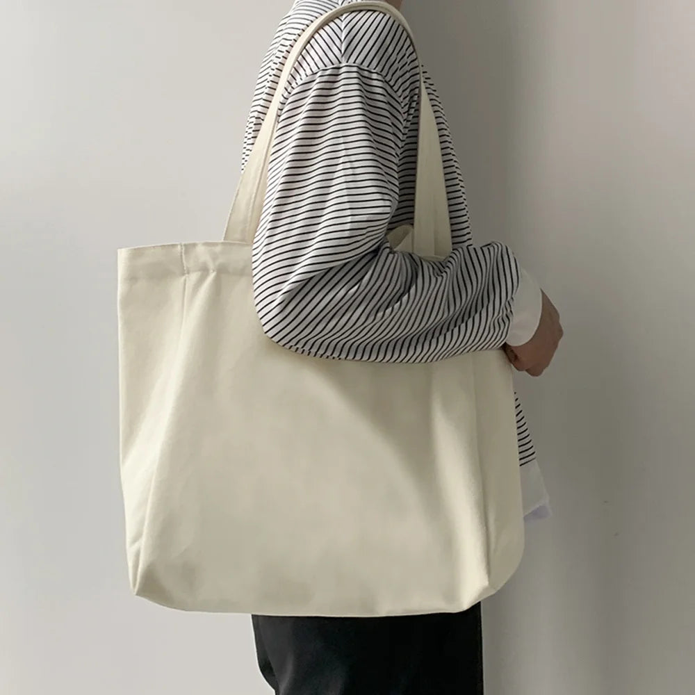 Canvas Shopping Bag Eco Friendly Reusable Shopper Monster Prints