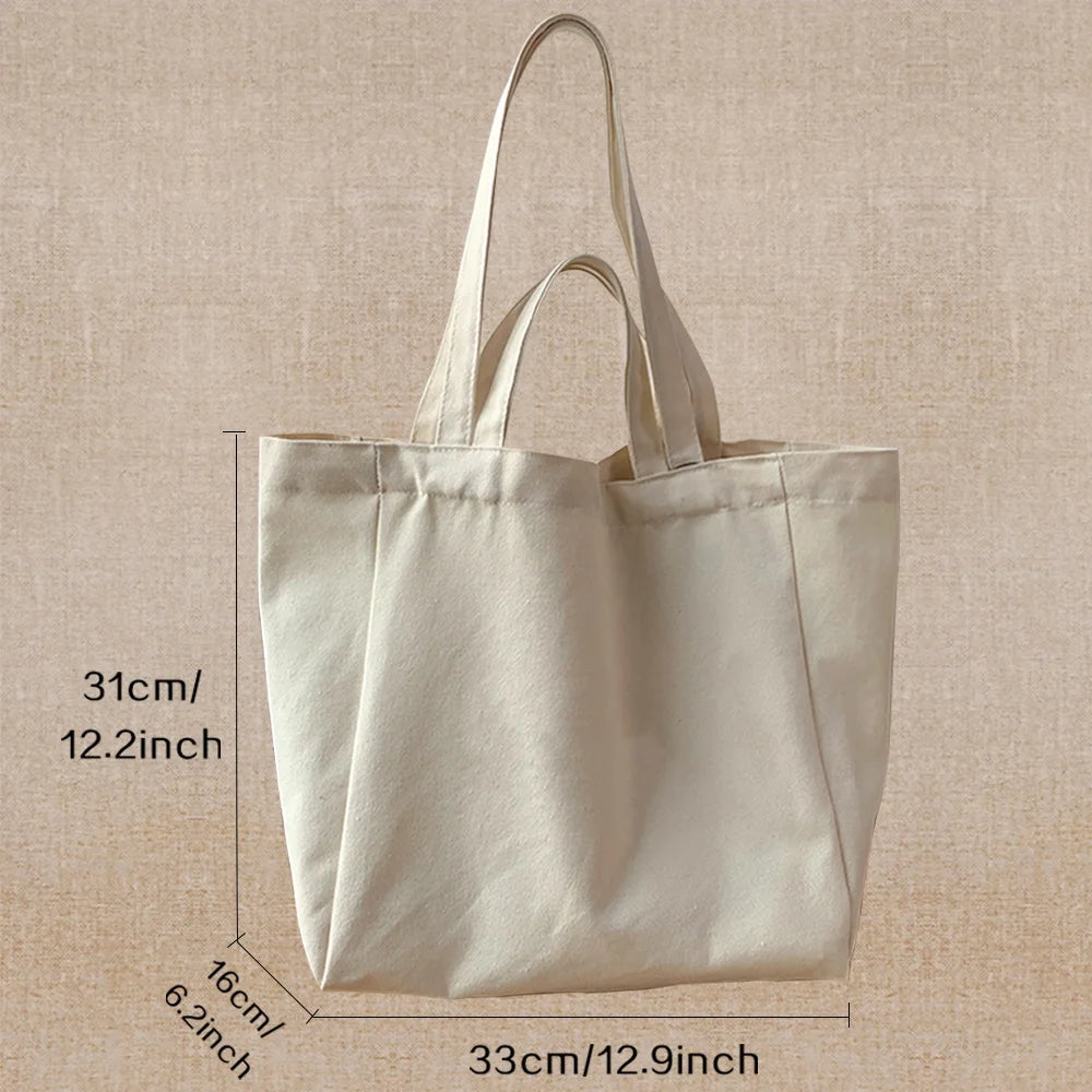 Canvas Shopping Bag Eco Friendly Reusable Shopper Monster Prints