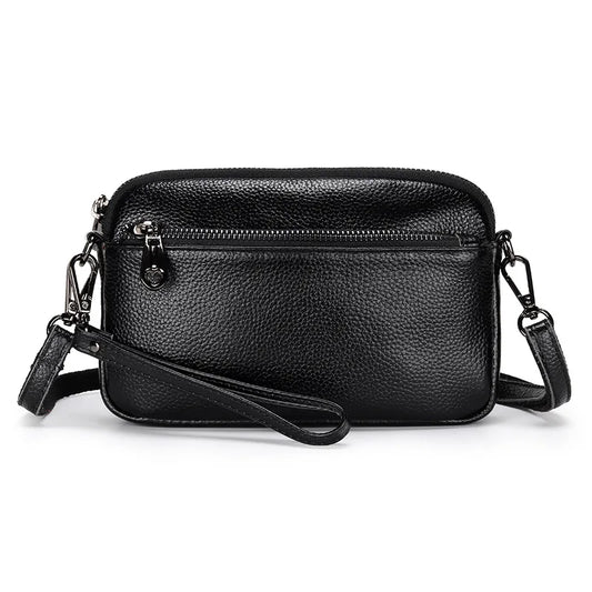 Casual Leather Crossbody Shoulder Bag Small Female Clutch Purse