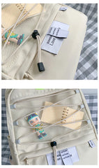 Casual Girl School Backpack Large Capacity Women Bags Waterproof Book Backpack