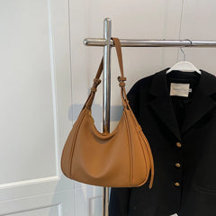Vintage Soft Leather Shoulder Bags for Women with Purses