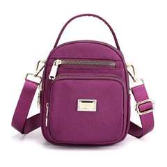 Summer Candy Nylon Shoulder Bag Lightweight Messenger Bag Female