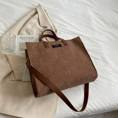 Vintage Women's Crossbody Shoulder Bag for Office Casual Use