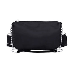 Casual Nylon Chain Crossbody Bag Vintage Shoulder Bag
