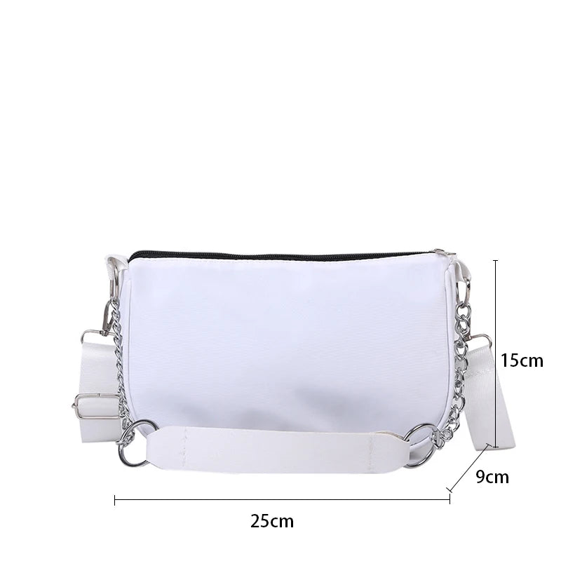 Casual Nylon Chain Bag Vintage Shoulder Bags
