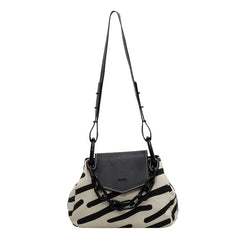 Canvas Lady Tote Bag Chain Shoulder Crossbody Bags