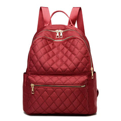 Casual Large Capacity Backpack for Women Oxford Travel Pack Knapsack