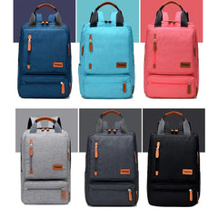 Waterproof 15.6 Inch Laptop Backpack Gray Anti-Theft Bag Mochilas