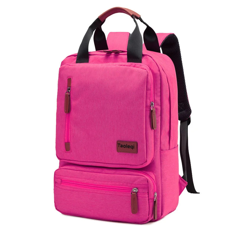 Waterproof 15.6 Inch Laptop Backpack Gray Anti-Theft Bag Mochilas