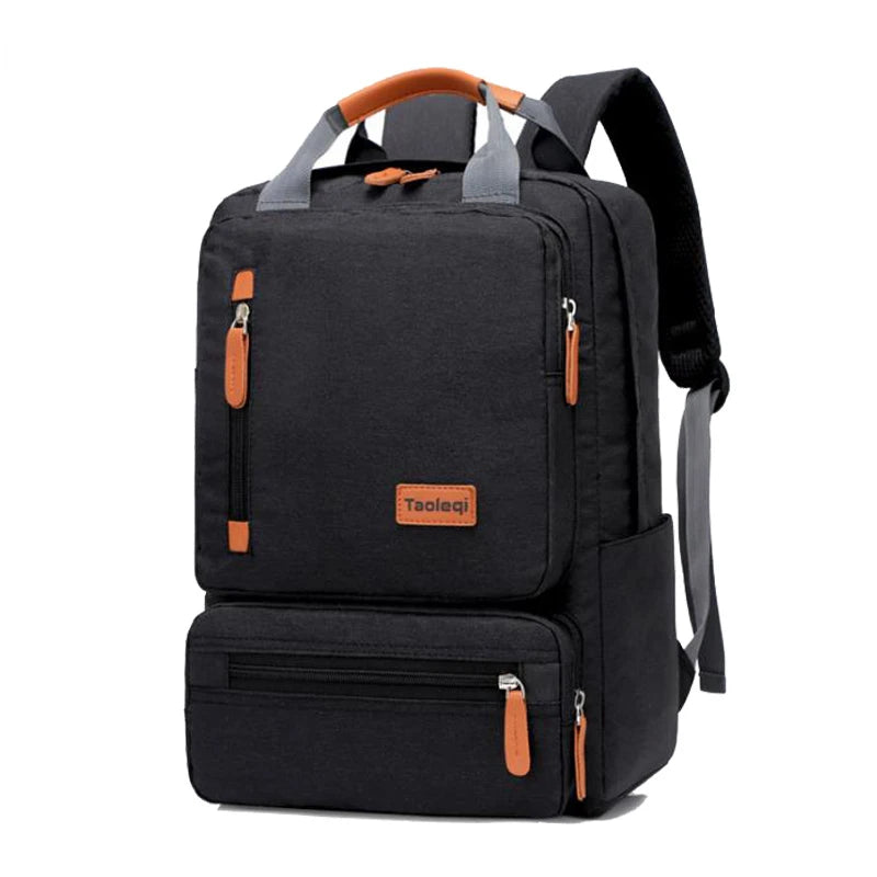 Waterproof 15.6 Inch Laptop Backpack Gray Anti-Theft Bag Mochilas