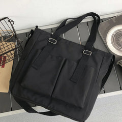 Waterproof Oxford Bucket Bag Multifunction Shoulder Bag