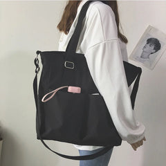 Waterproof Oxford Bucket Bag Multifunction Shoulder Bag