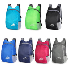 Casual Nylon Backpack Foldable Outdoor Travel Waterproof Daypack Sports