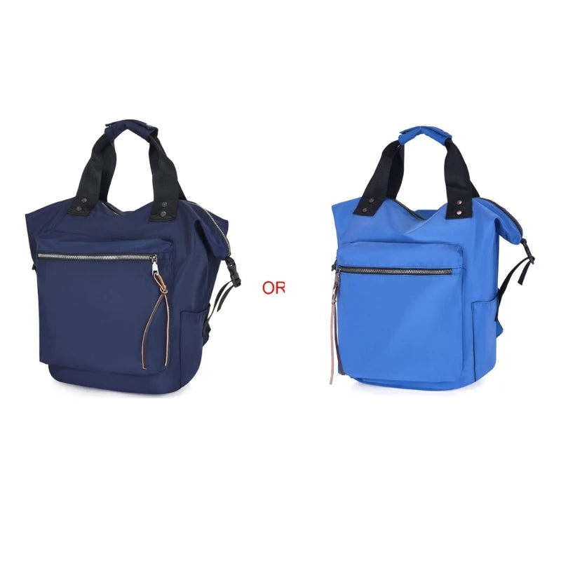Nylon Backpack Women Large Capacity Travel Bags