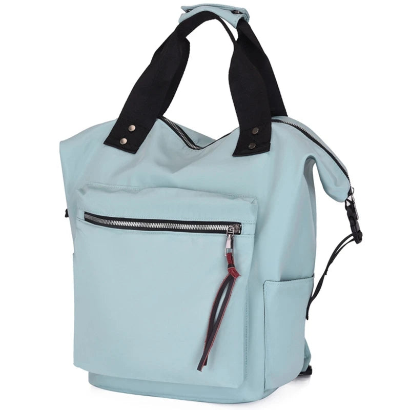 Nylon Backpack Women Large Capacity Travel Bags