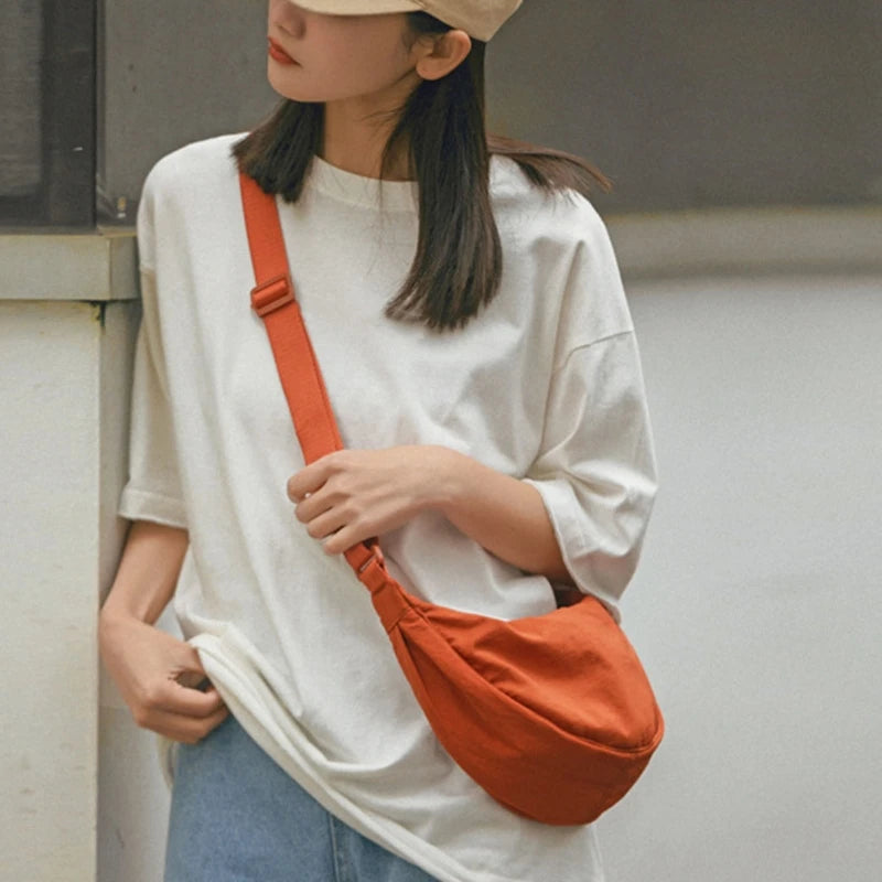 Nylon Hobos Crossbody Bag Large Capacity Tote Lady Travel Shopper Bag