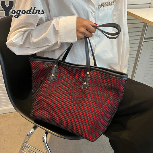 Casual Nylon Shoulder Bag Top Handle Large Capacity Handbag