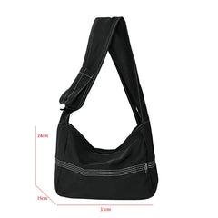 Women's Casual Nylon Shoulder Bag with Phone Bag