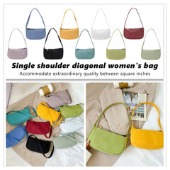 Casual Nylon Top-handle Pouch Female Handbag Tote Bag Clutch Daily Bag