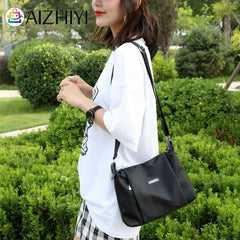 Nylon Women Messenger Bag Large Capacity Crossbody Handbag