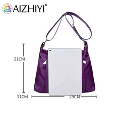 Nylon Women Messenger Bag Large Capacity Crossbody Handbag