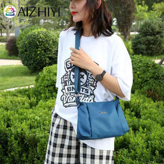 Nylon Women Messenger Bag Large Capacity Crossbody Handbag