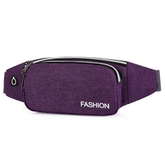 Outdoor Sports Waist Bag Wallet Oxford Pack for Hiking Running