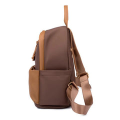 Casual Oxford Back Pack Women Contrast Backpacks For School