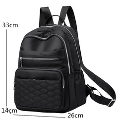 Waterproof Oxford Backpack Women School Travel Bag