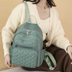 Women's Waterproof Oxford Backpack - Stylish and Durable