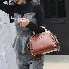 Casual PU Leather Women Handbags Small Ladies Shoulder Bag