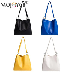 Casual Large Capacity PU Leather Handbag