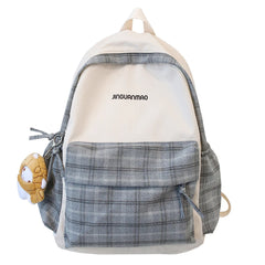 Casual Retro Female Backpack Pendant Backpacks Adjustable Strap Large Capacity