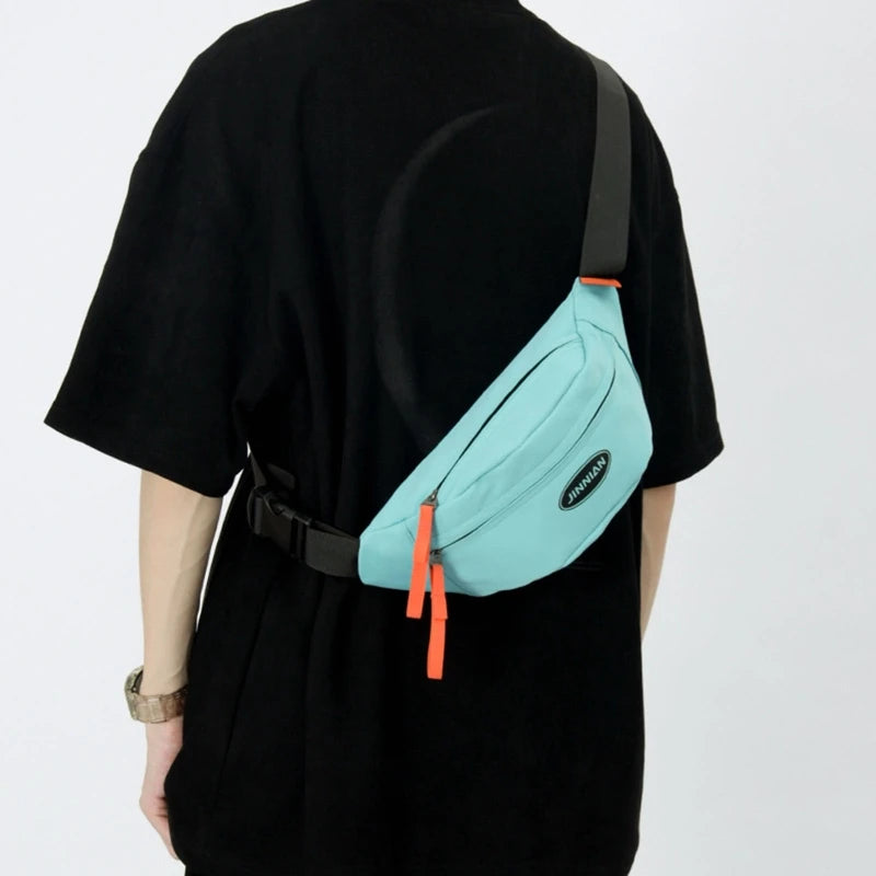 Nylon Messenger Bag for Running