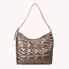 Casual Nylon Shoulder Bag for Women Solid Large Capacity